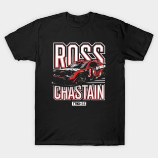 Ross Chastain Trackhouse Black Car T-Shirt